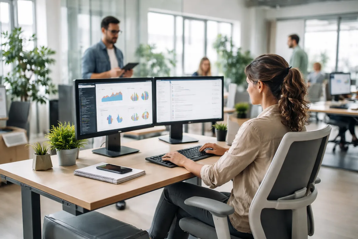 Les défis de l'ergonomie face à la digitalisation des environnements de travail